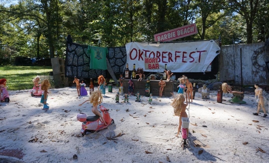 Things to See in Georgia: Barbie Beach - Solo Travel Girl